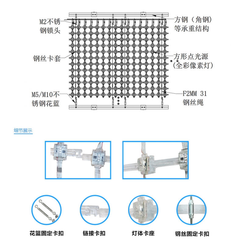 P62.5全彩網(wǎng)格屏，網(wǎng)格軟屏，戶(hù)外LED網(wǎng)格屏